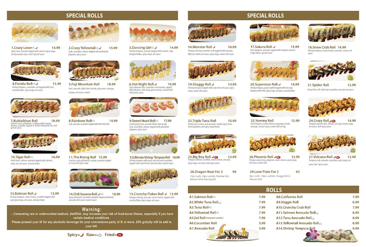 Kublai Khan Crazy Mongolian Stir Fry & Sushi Bar - 6