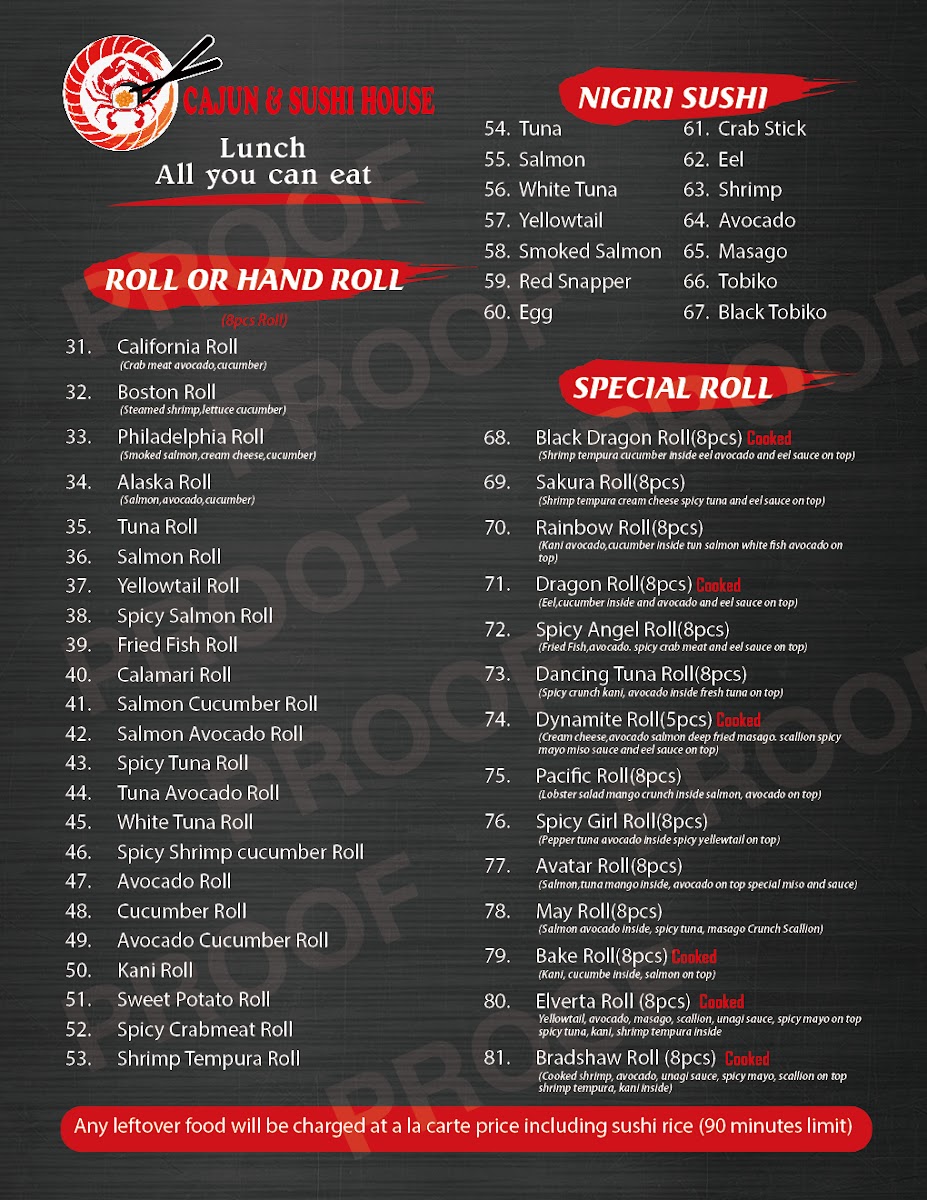 Cajun & Sushi House - 5