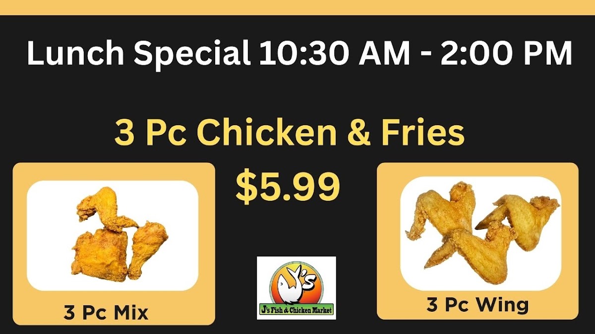 J's Fish and Chicken Market - 10