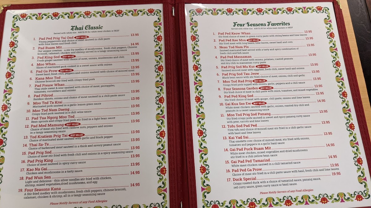 Four Seasons Thai Cuisine - 10