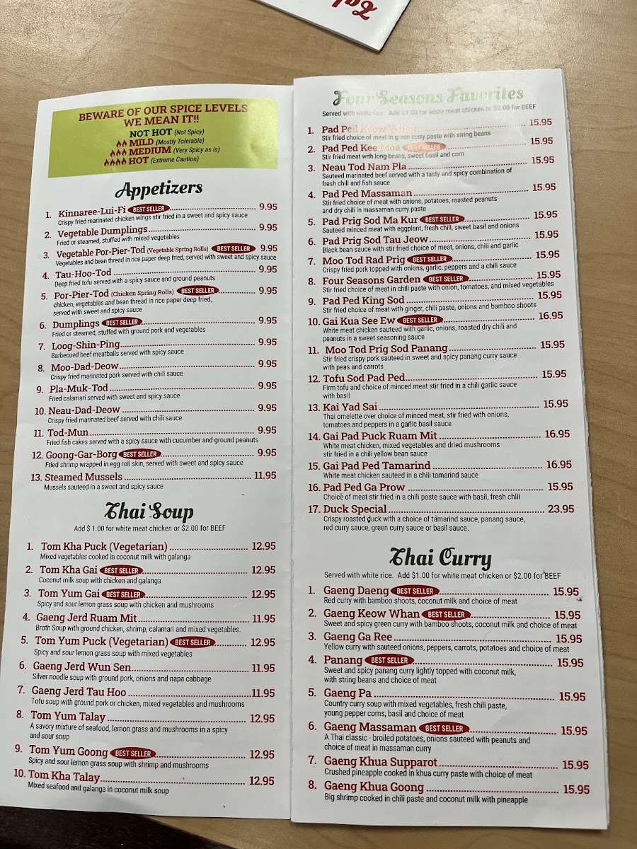 Four Seasons Thai Cuisine - 3