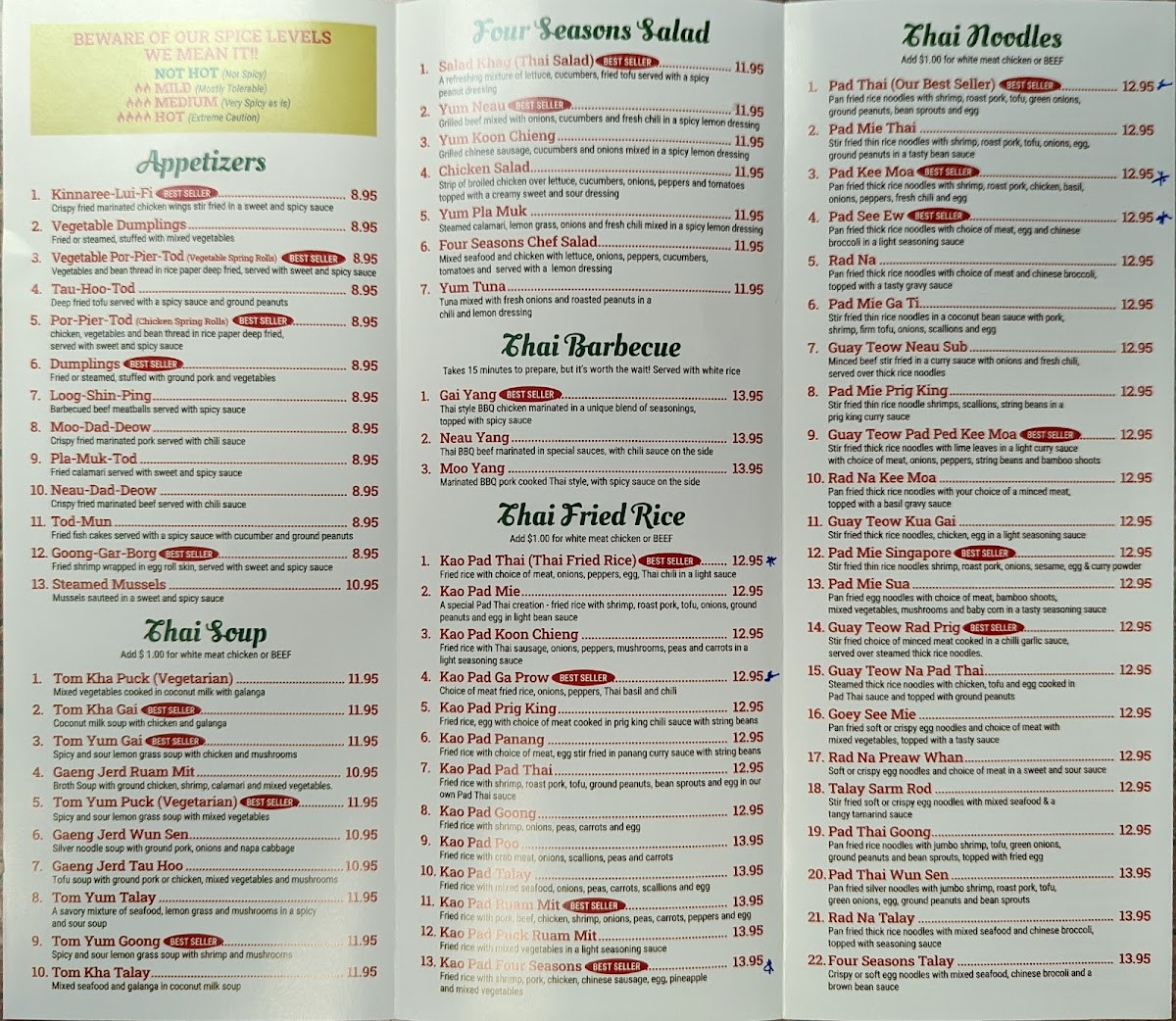 Four Seasons Thai Cuisine - 5