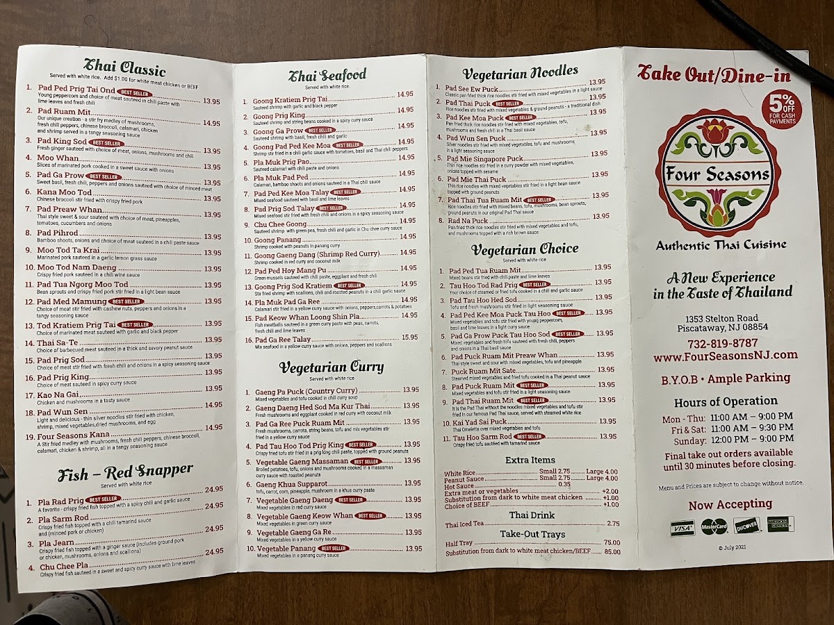 Four Seasons Thai Cuisine - 7