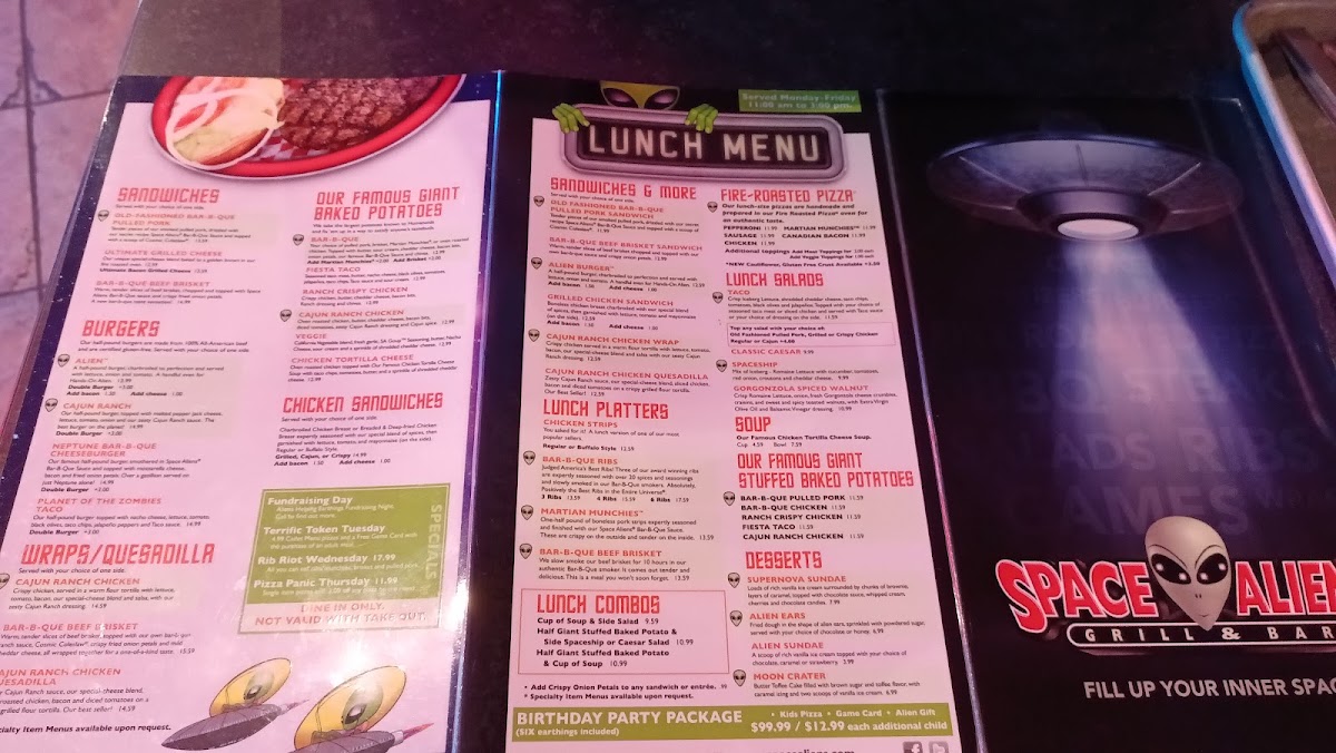 Space Aliens Grill & Bar - 9