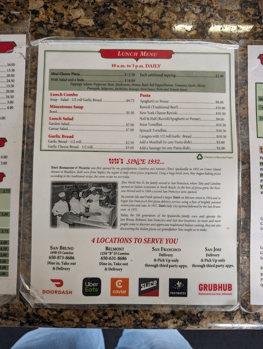 Toto's Pizzeria & Restaurant - 6