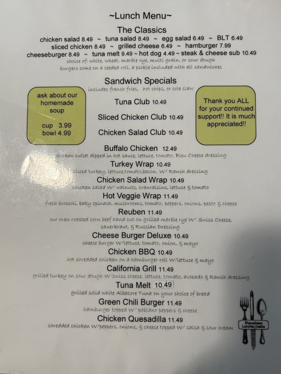 Shawsheen Luncheonette - 3