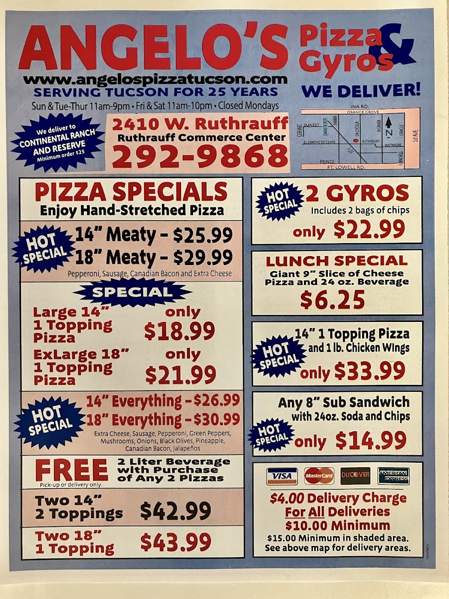 Angelo's Pizza & Gyros - 1