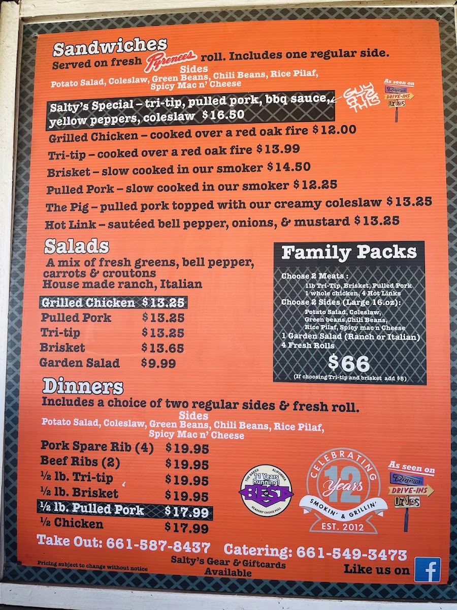 Salty's BBQ - 1