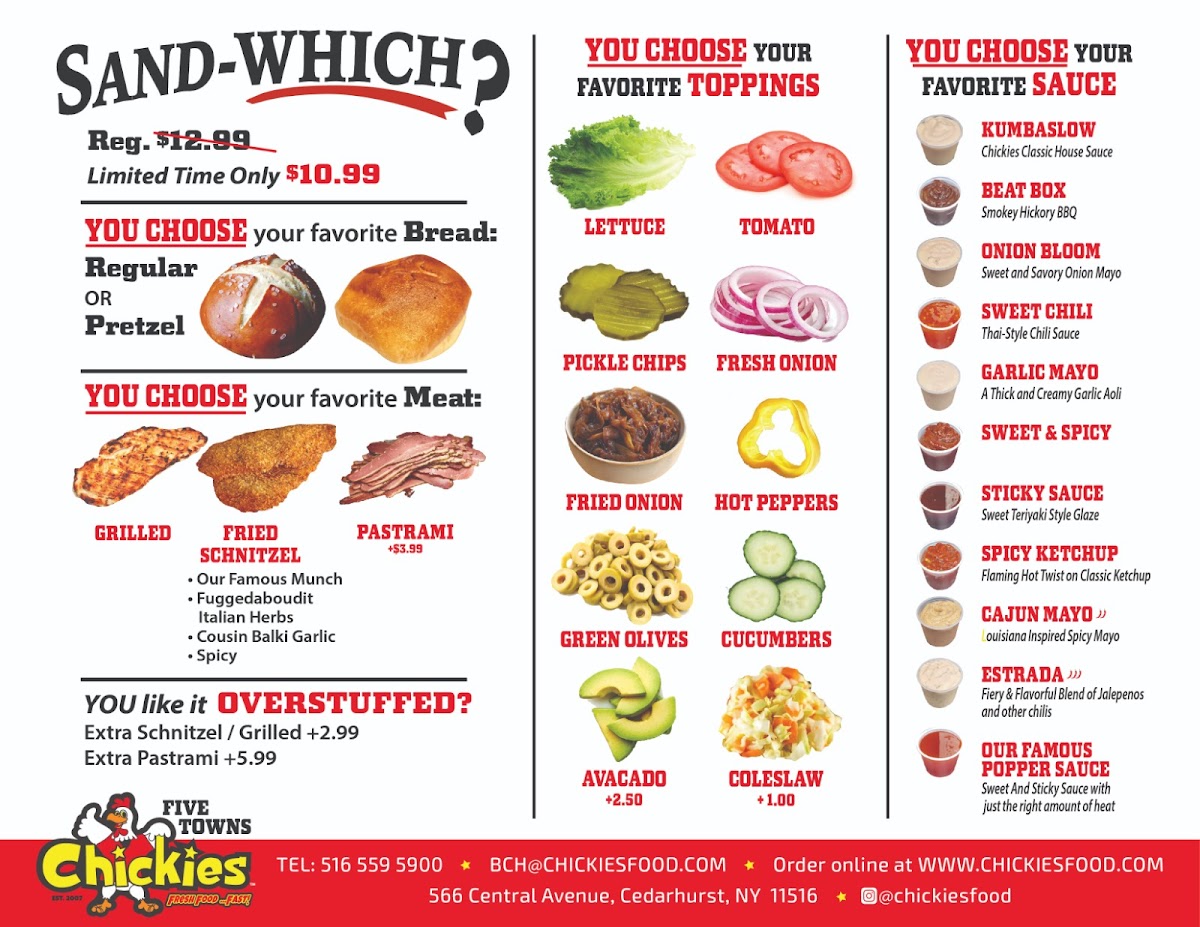 Chickies Five Towns Kosher - 2