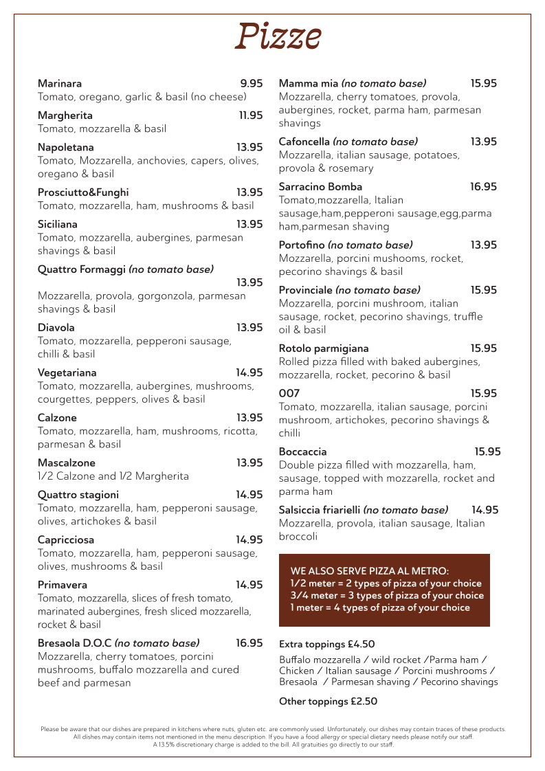 Sarracino Italian Restaurant - 1