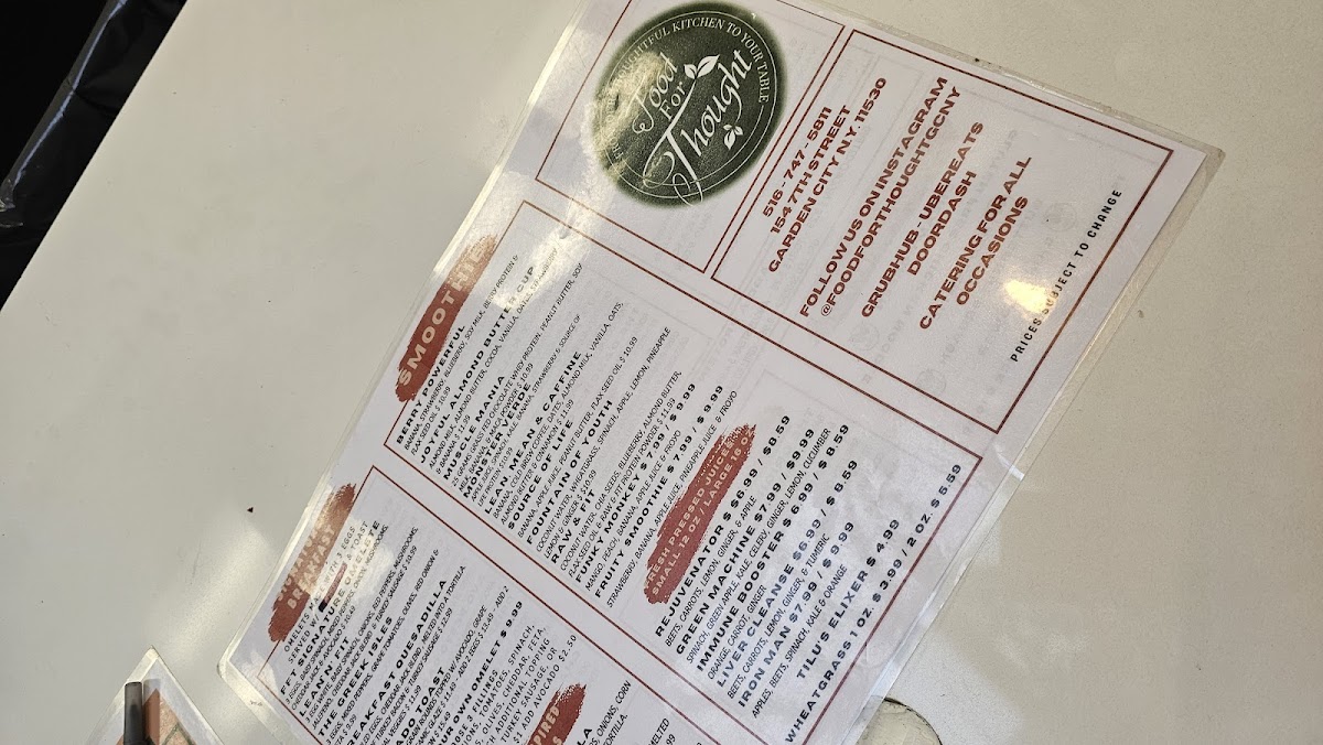 Food For Thought - 2