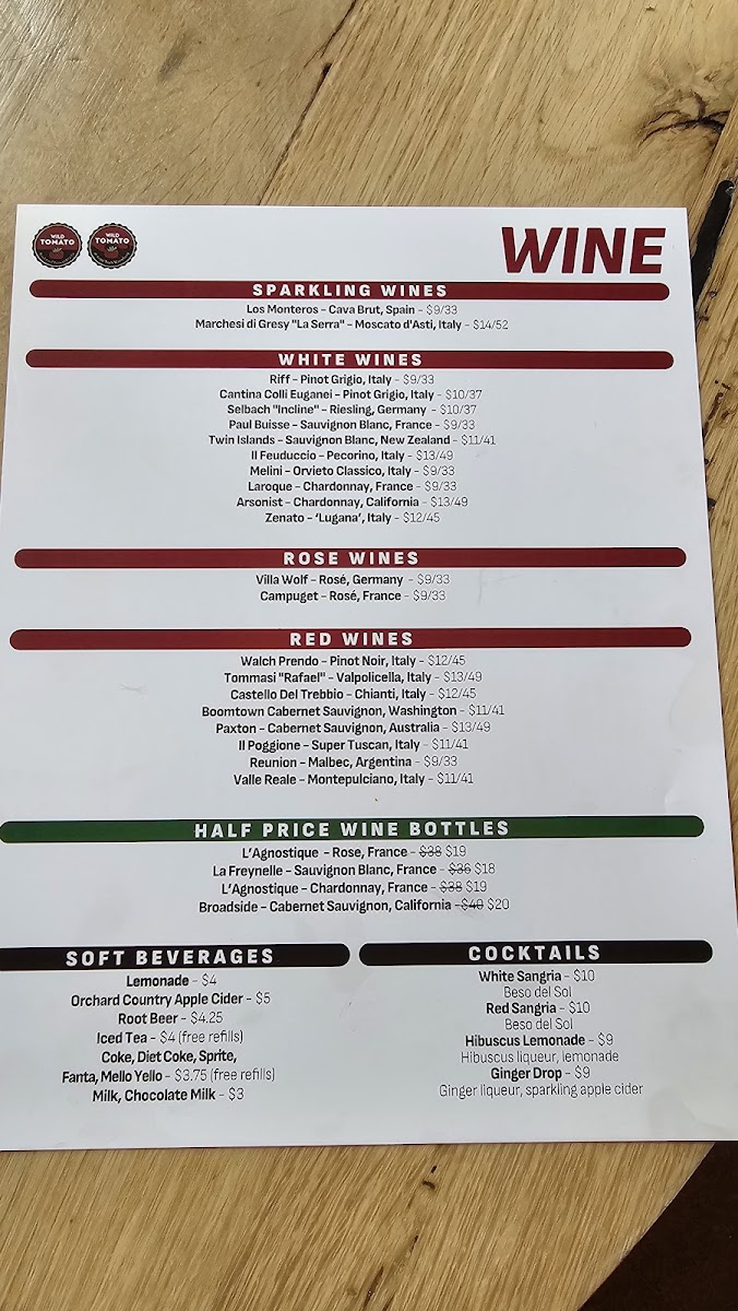 Wild Tomato Wood-Fired Pizza & Grille Sister Bay - 3