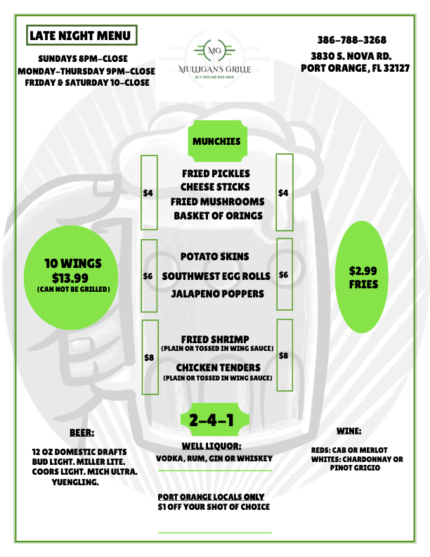 Mulligan’s Grille of Port Orange - 3