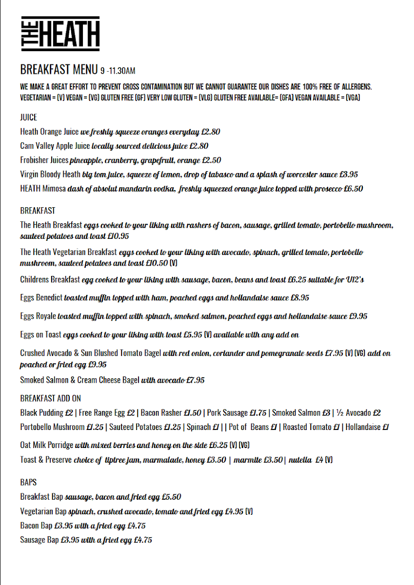 The Heath Cafe Bar - 1