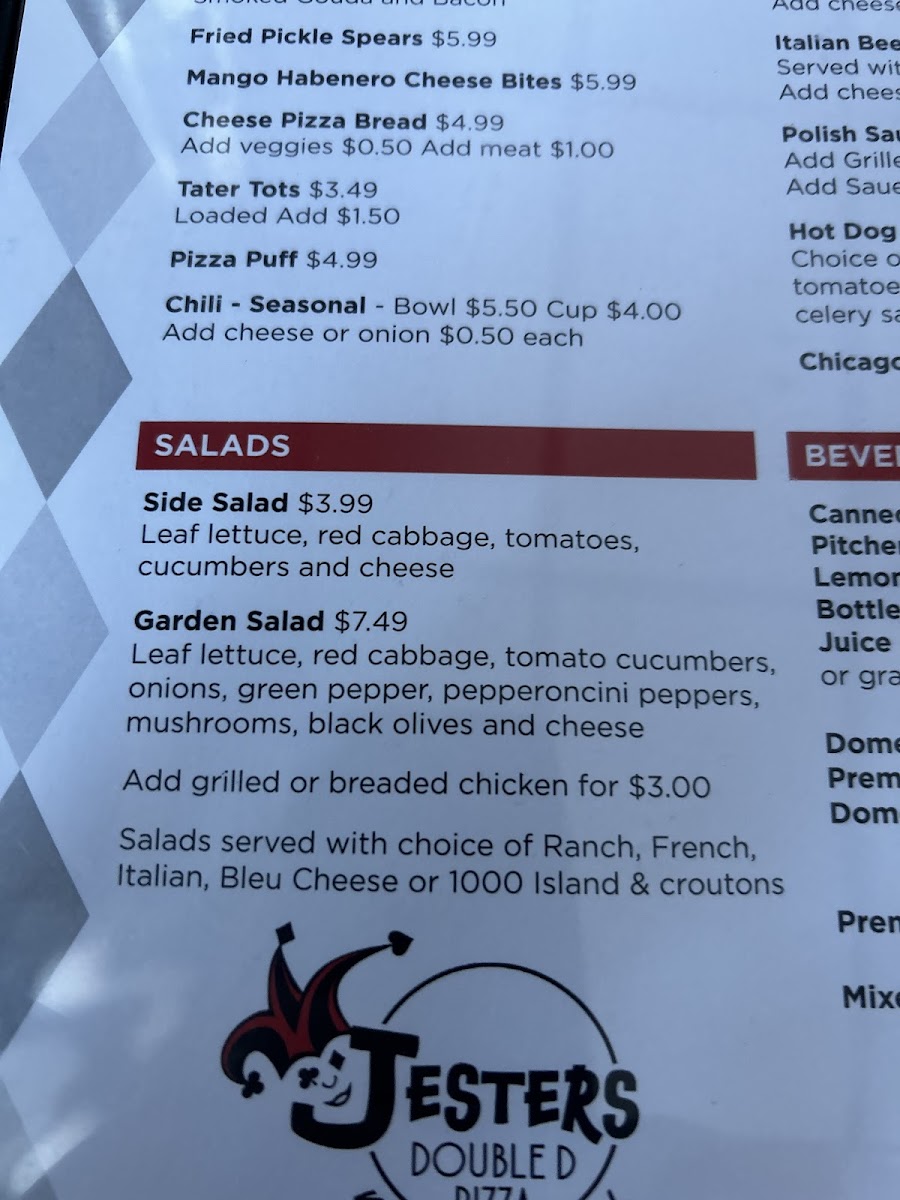 Jester's Double D Pizza - 1