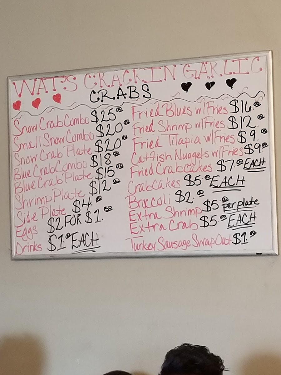 Wats Crackin Garlic Crab - 6