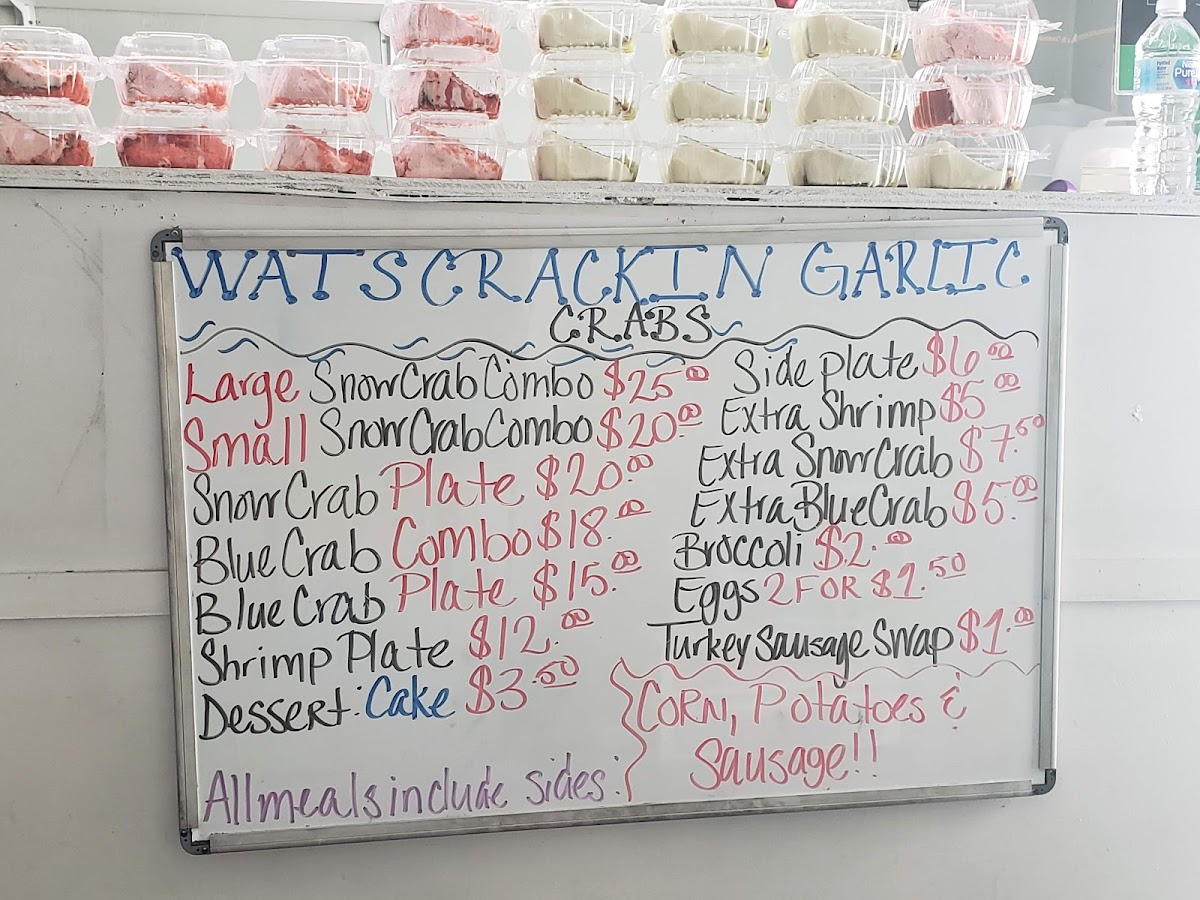 Wats Crackin Garlic Crab - 7