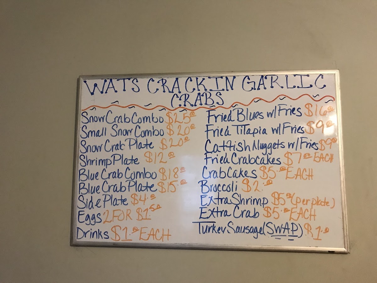 Wats Crackin Garlic Crab - 9