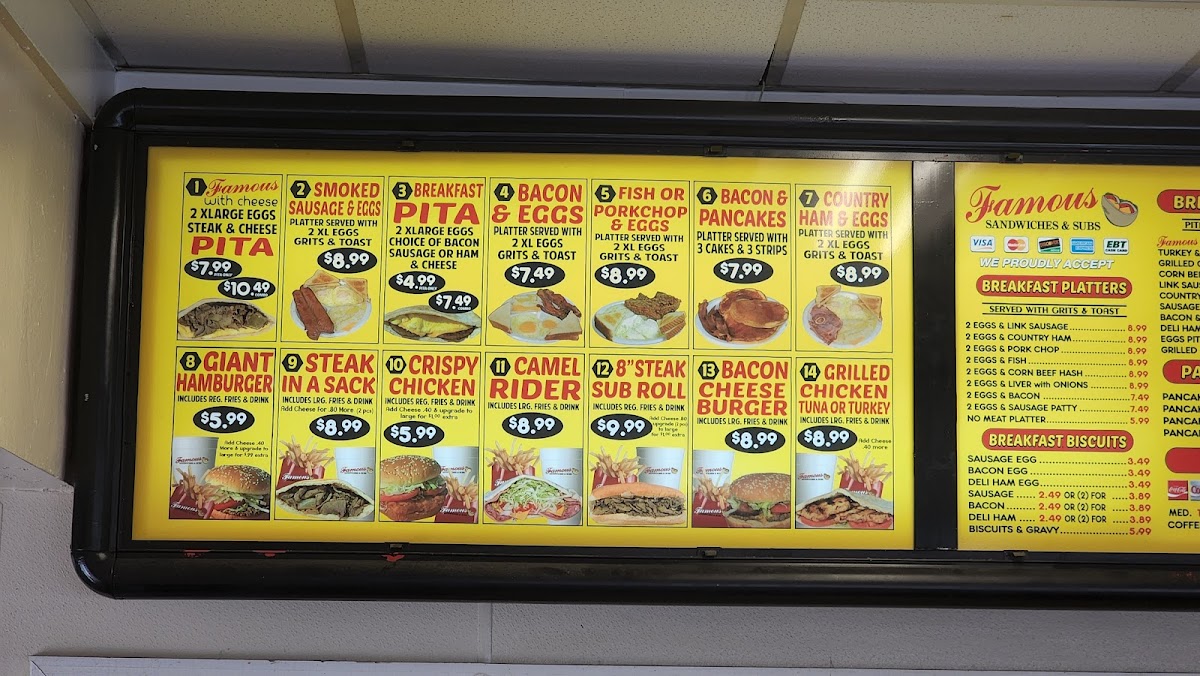 Famous Sandwiches & Subs Blanding Blvd - 6