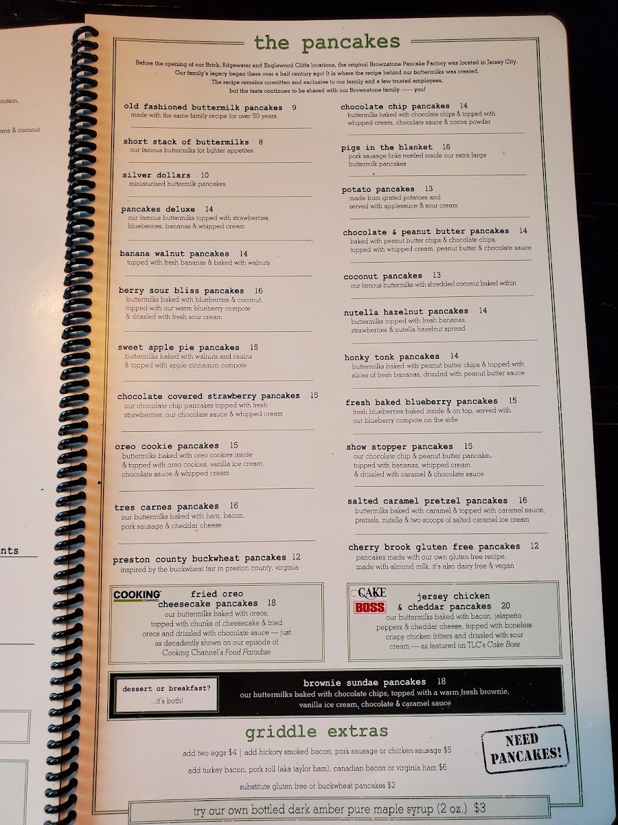 Brownstone Pancake Factory (Brick, NJ) - 8