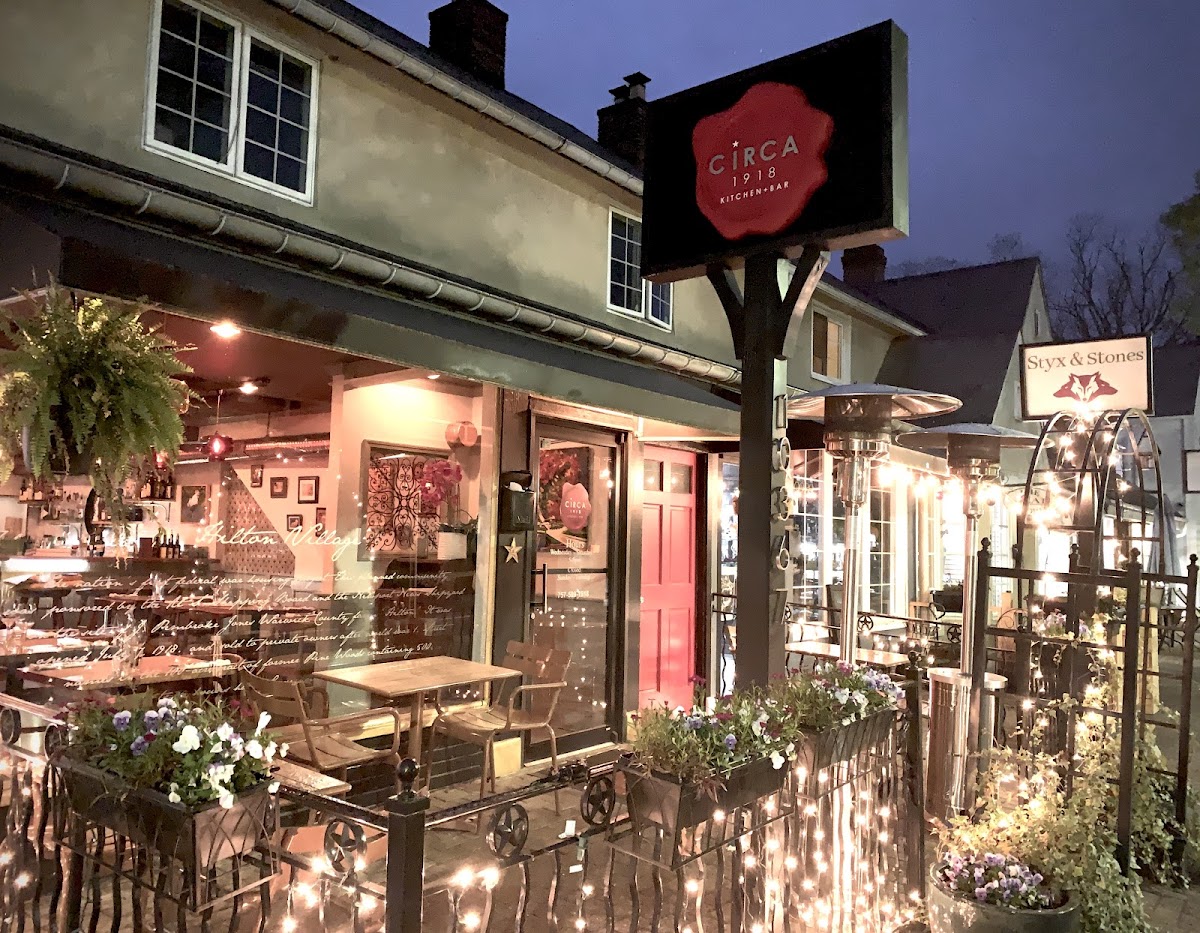 Circa 1918 Kitchen and Bar