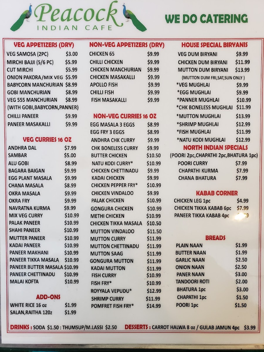 Peacock Indian Cafe - 5