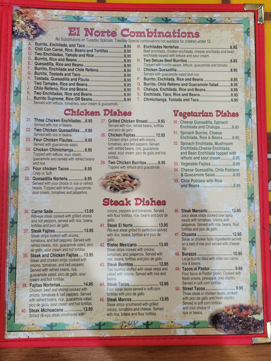 El Norte Mexican Restaurant 2 - 10