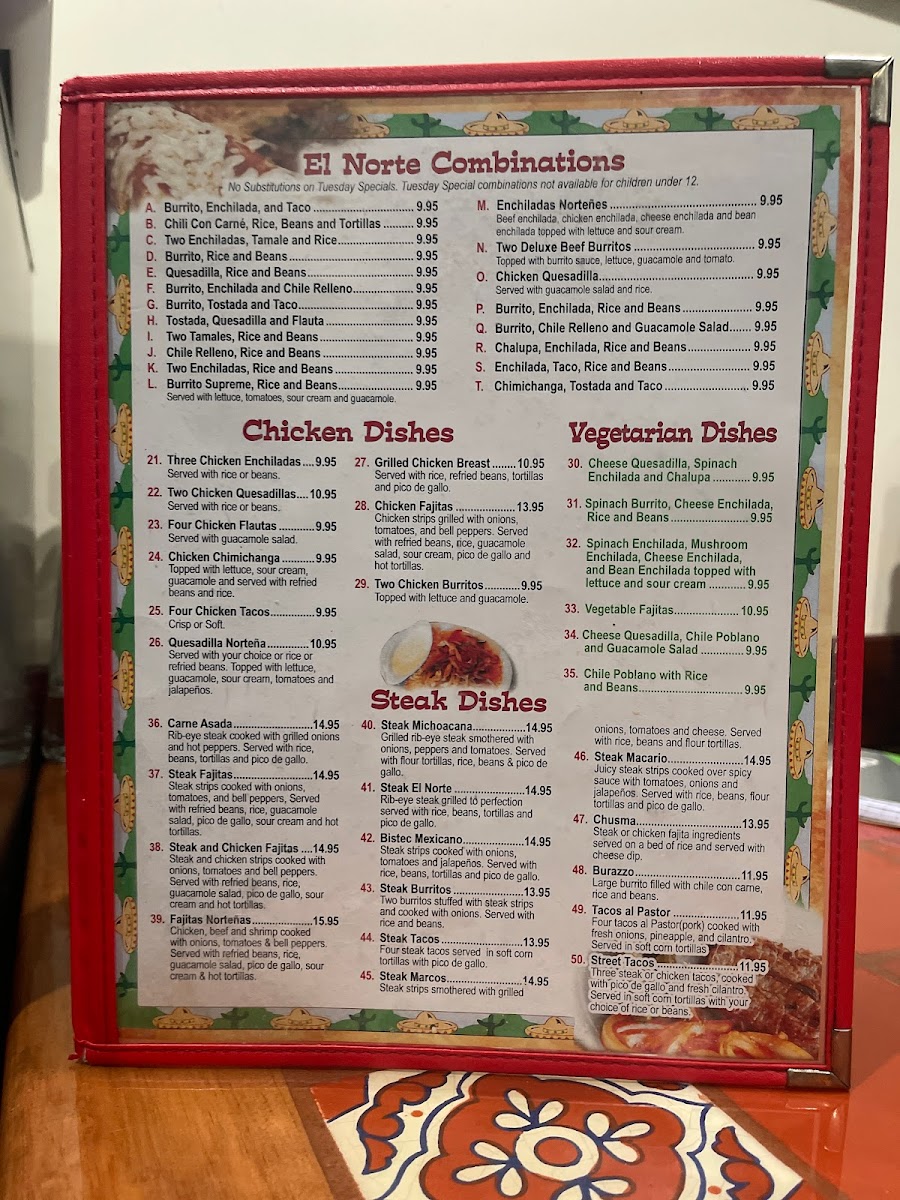 El Norte Mexican Restaurant 2 - 3