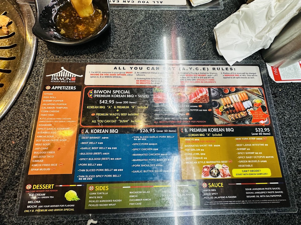 Biwon Premium Korean BBQ and Sushi All You Can Eat - 7