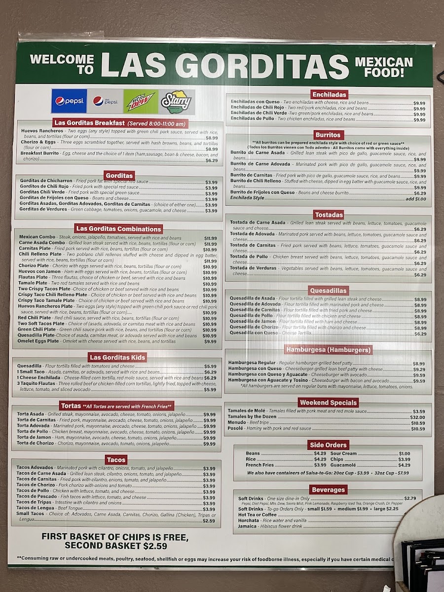 Las Gorditas Mexican Food - 1