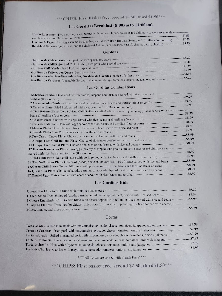 Las Gorditas Mexican Food - 6
