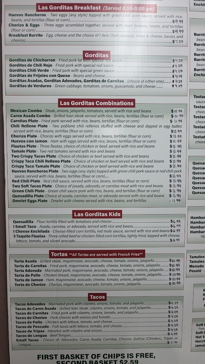 Las Gorditas Mexican Food - 9
