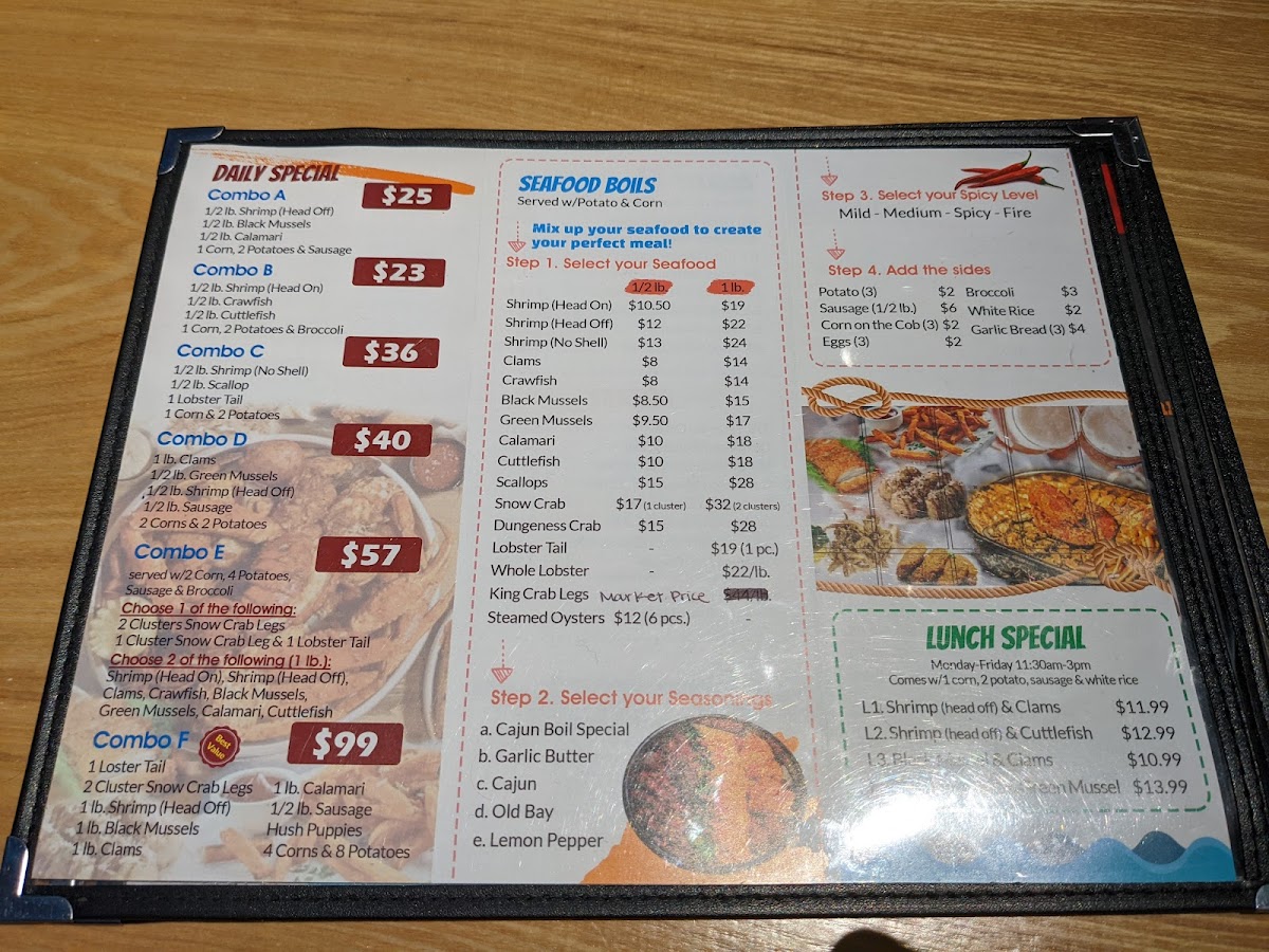 Cajun Boil Seafood - 9