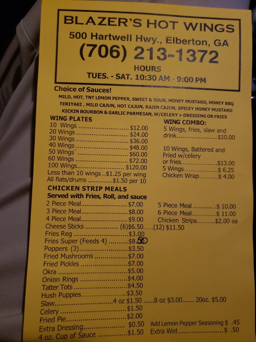 Blazers Hotwings Of Elberton - 3