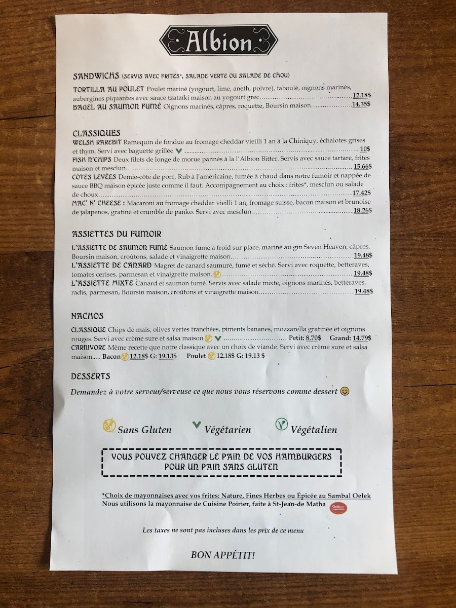 Brasserie artisanale Albion - 4