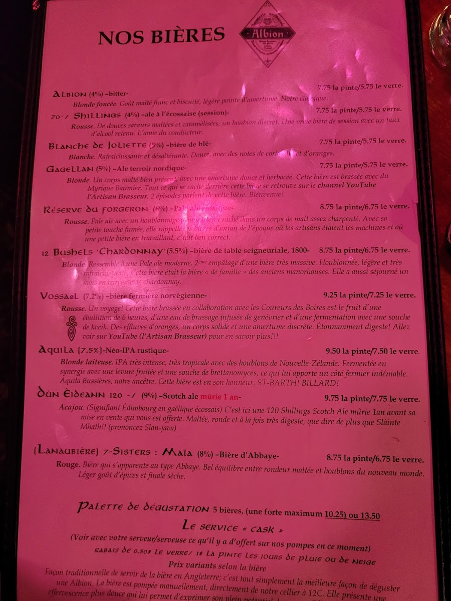 Brasserie artisanale Albion - 9