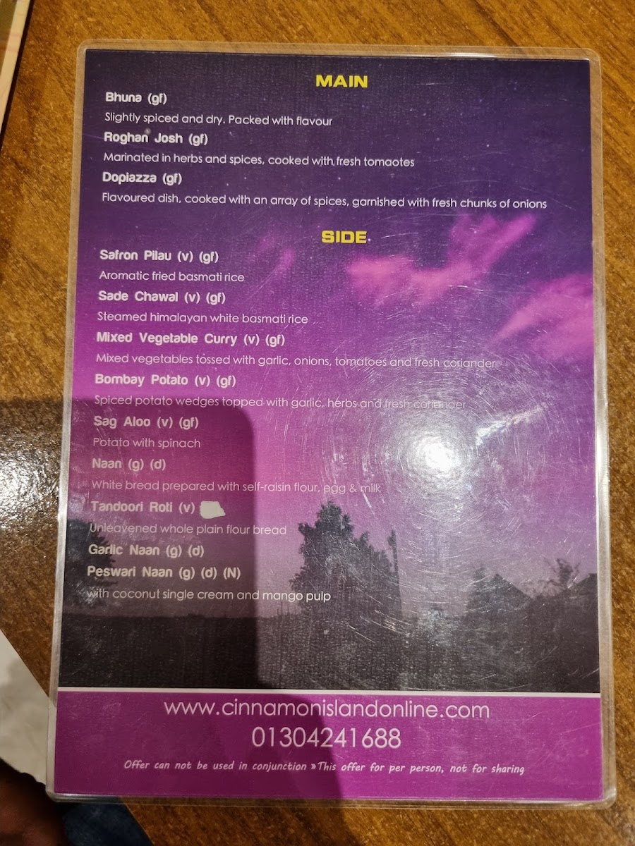 Cinnamon Island Dover | Finest Indian Restaurant & Takeaway - 2