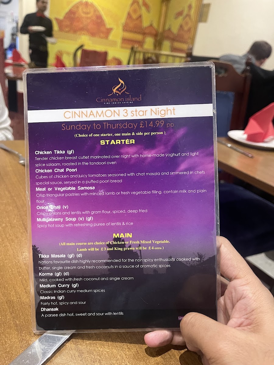 Cinnamon Island Dover | Finest Indian Restaurant & Takeaway - 3