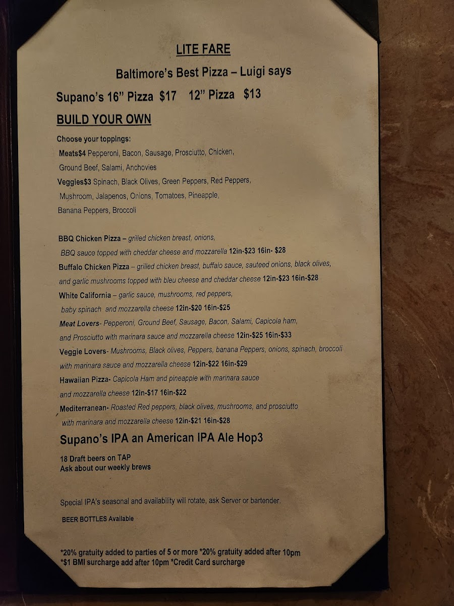 Supano's Restaurant - 6