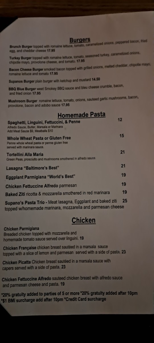 Supano's Restaurant - 9