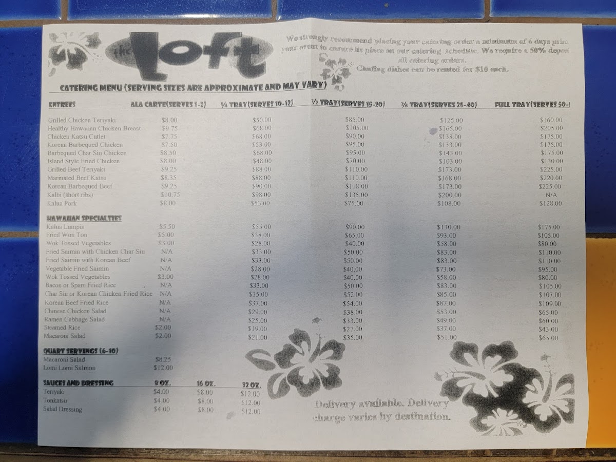 Loft Hawaiian Grill - 2