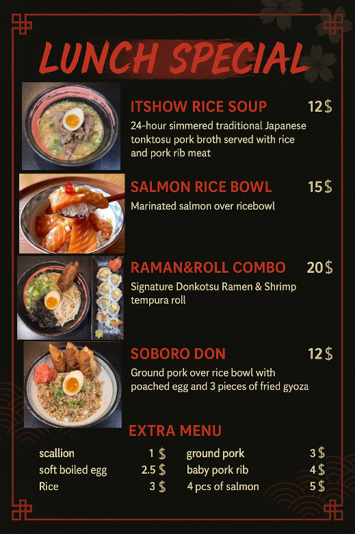 ITSHOW Tendon & Ramen - 1