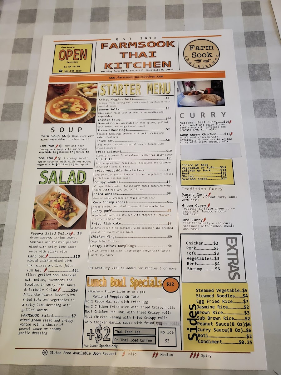 Farmsook Thai Kitchen Restaurant - 2