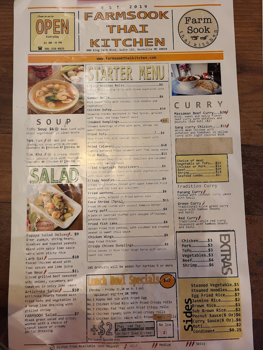 Farmsook Thai Kitchen Restaurant - 6