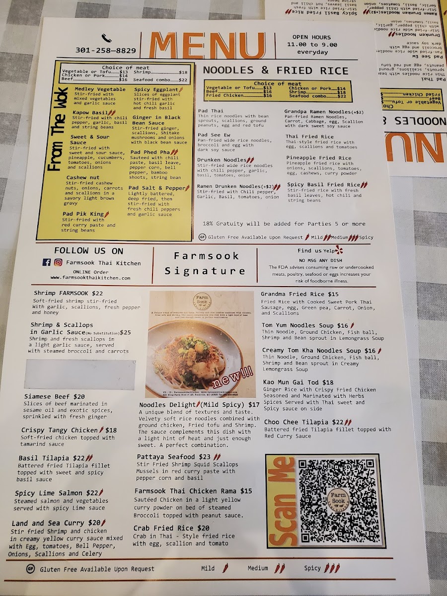 Farmsook Thai Kitchen Restaurant - 7