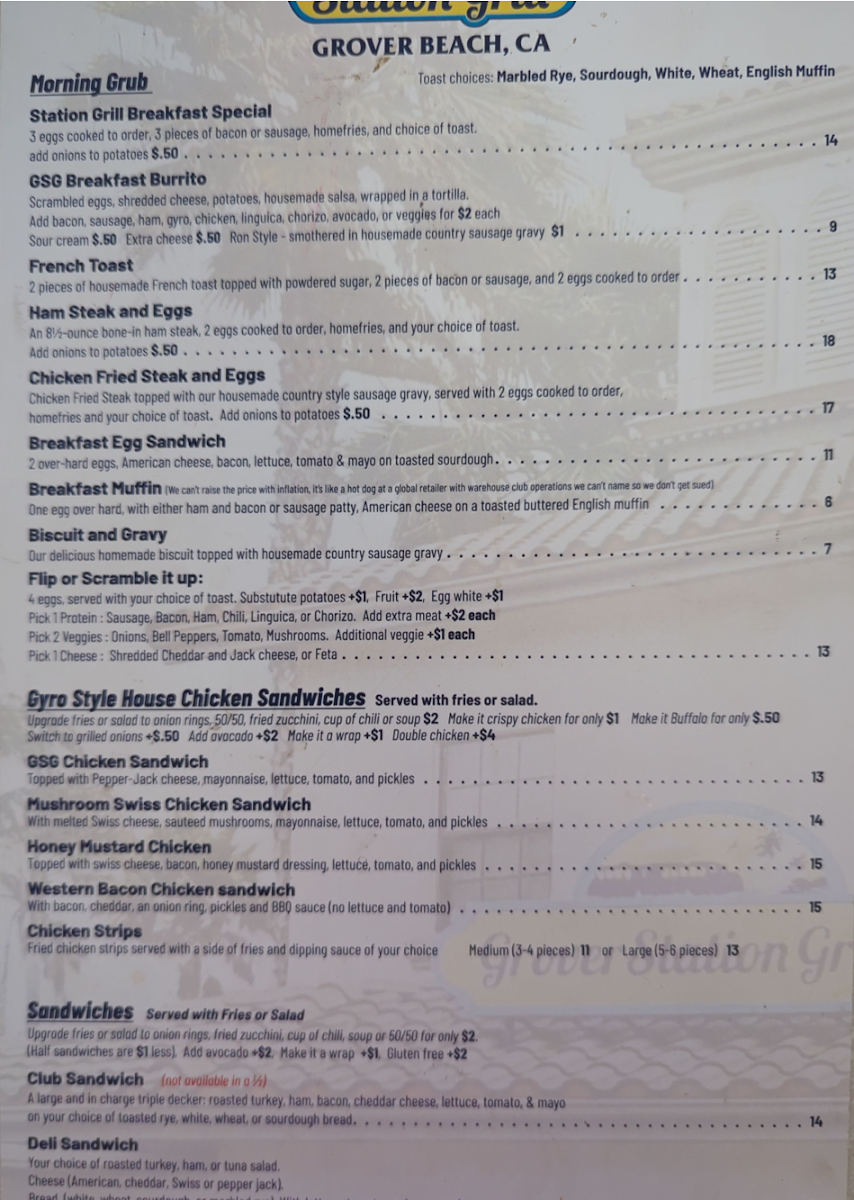 Grover Station Grill - 3