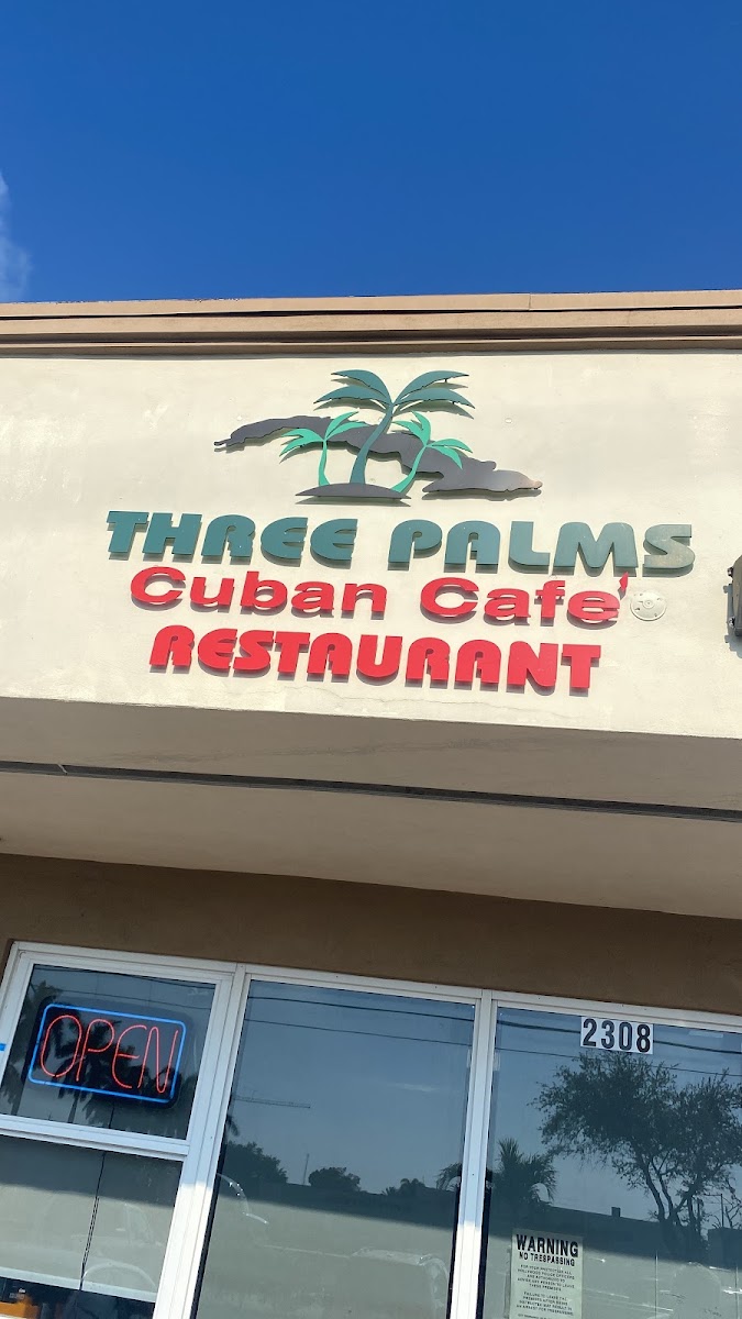Three Palms Cuban Cafe Hollywood
