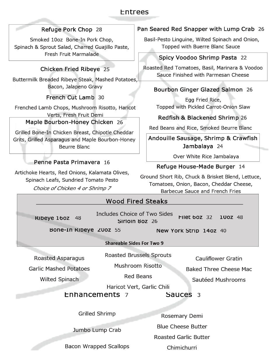 The Refuge Steakhouse & Bourbon Bar - 6