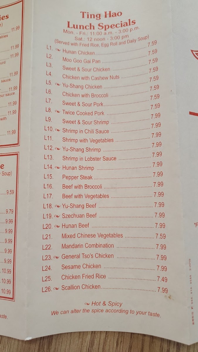 Ting Hao Chinese Restaurant - 6