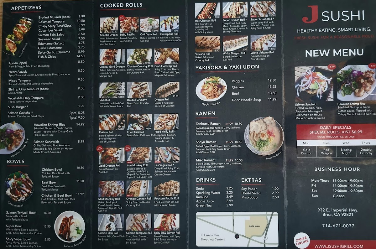 J Sushi Brea - 1
